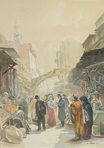 Scene in Jerusalem by Garri Katz